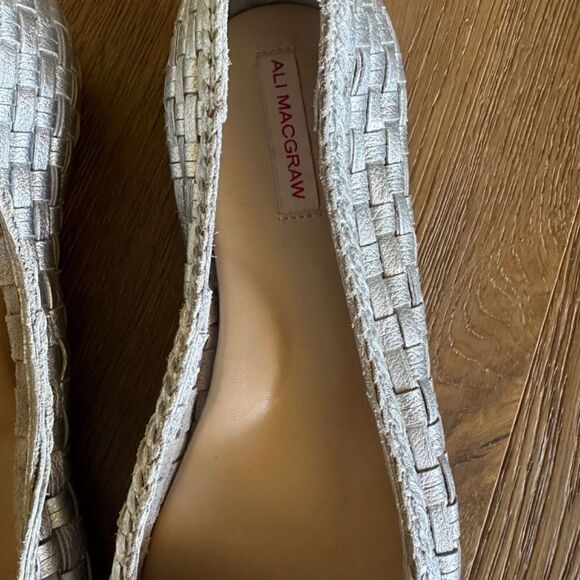 ALI MACGRAW Exxtra Flat In Silver - Picture 7 of 11